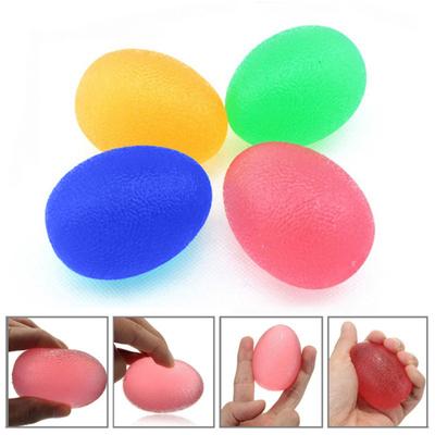 Soft Egg Stress Ball Hand Finger Strength Exercise Squeeze Stress Relief Ball