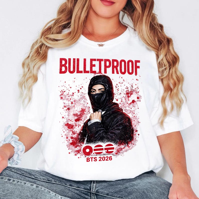 2026 BTS Arirang, BTS Concert T-shirt,Summer Fashion Fun T-shirt, Bts Arirang Concert Shirt Jin Inspired Hooligan Tee Kpop Fan Korean Gift 4XL