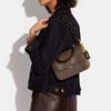 New COACH Rogue Cow Leather Shoulder Bag Crossbody Bag Handbag Small Size Women's Dark Brown C6860-B4VIZ
