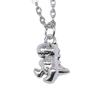 Panda Charm Necklace Cute Animal Pendant For Kids Chinese Culture Jewelry 43cm Chain