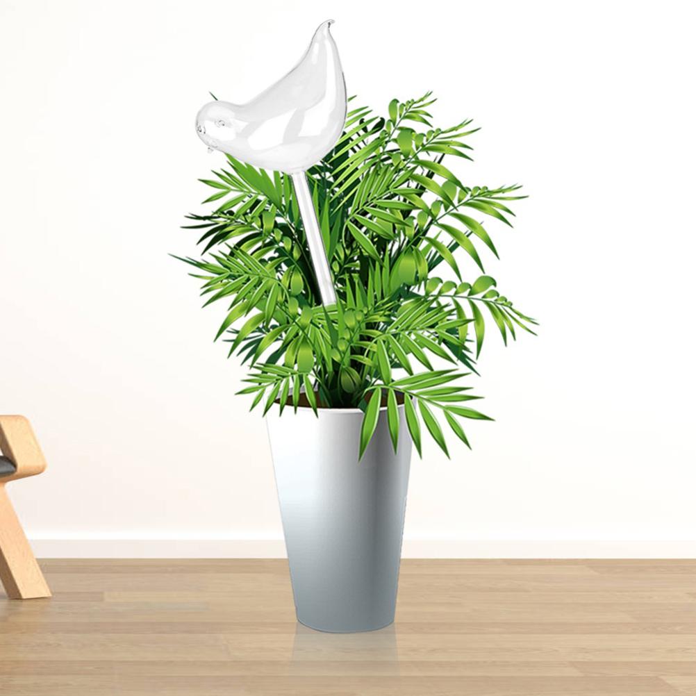 Plant Watering Bulbs Glass Self Watering Stakes Water Globe for Garden Patio Flower Pot Hanging