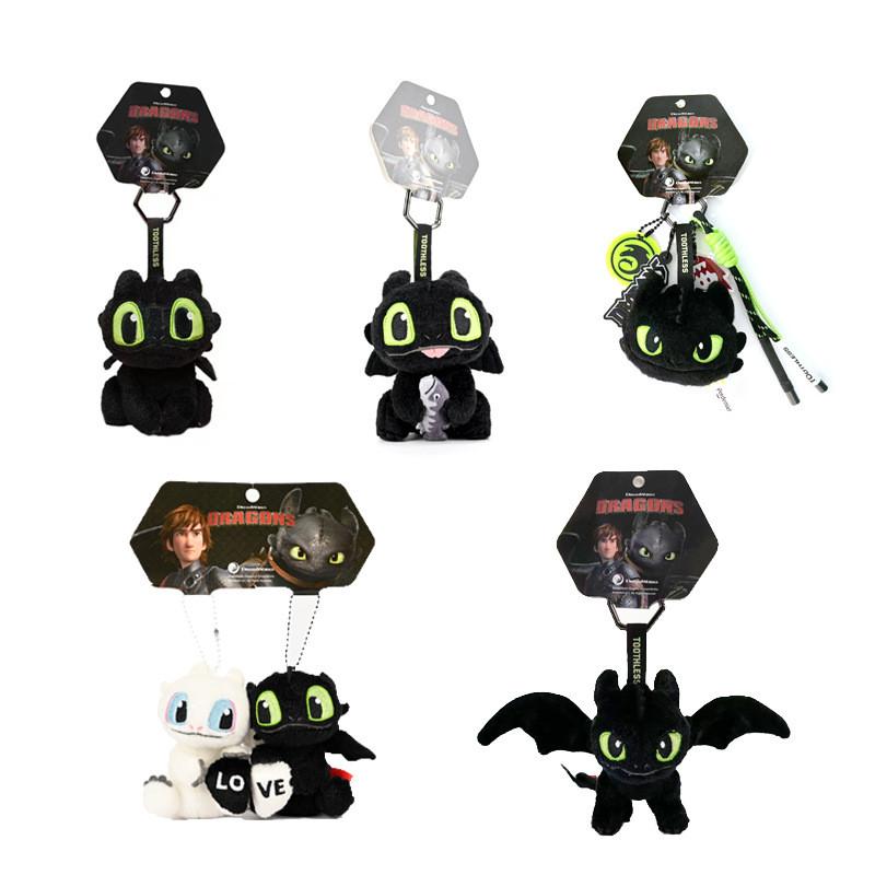 How To Train Your Dragon Night Fury Plush Charm With Soft Material For Gift Giving