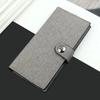 Canvas Geldbörse Herren Lange Geldbörse Mehrfachkarten Einfach Ultradünn Münzfach Bankkartenhalter Clutch Fotoklammer Bifold Geldbörse