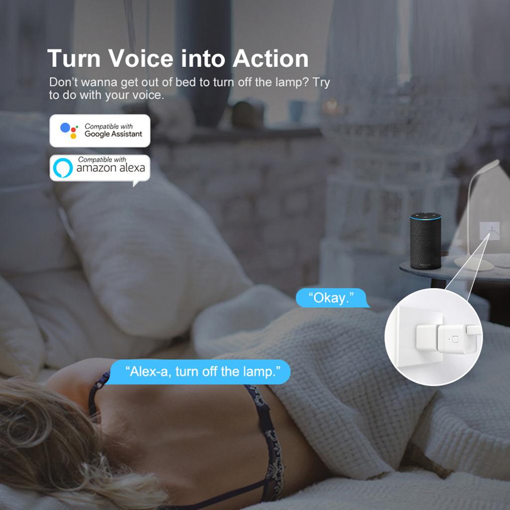 Tuya Micro 5V Wireless USB Smart Adaptor Flexible and Portable Make USB Devices Smart Via Tuya APP Voice Control Compatible with Alexa  Home