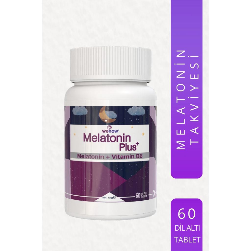 Melatonin Plus 60 Tablets 3 Mg. Melatonin 5 Mg Vitamin B6