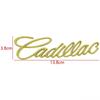 3D Metallbuchstaben Auto Heckaufkleber Kotflügel Seite Kofferraum Emblem Für Cadillac Escalade ATS BLS CTS CT4 CT5 CT6 EXT STS SLS SLR SRX XLR AHI1