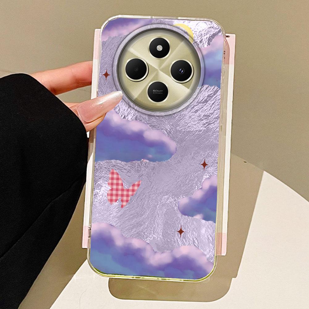 Blue White Clouds Vortex Texture Phone Case for Xiaomi Redmi Note 14 13 12 11 11S 10 9 8 Pro 9C 13C 14C A5 A3 A4 A3X 9C A1 Cover