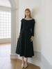Peulomdeimomeonteu Bella Wide Collar Long Dress_2Color