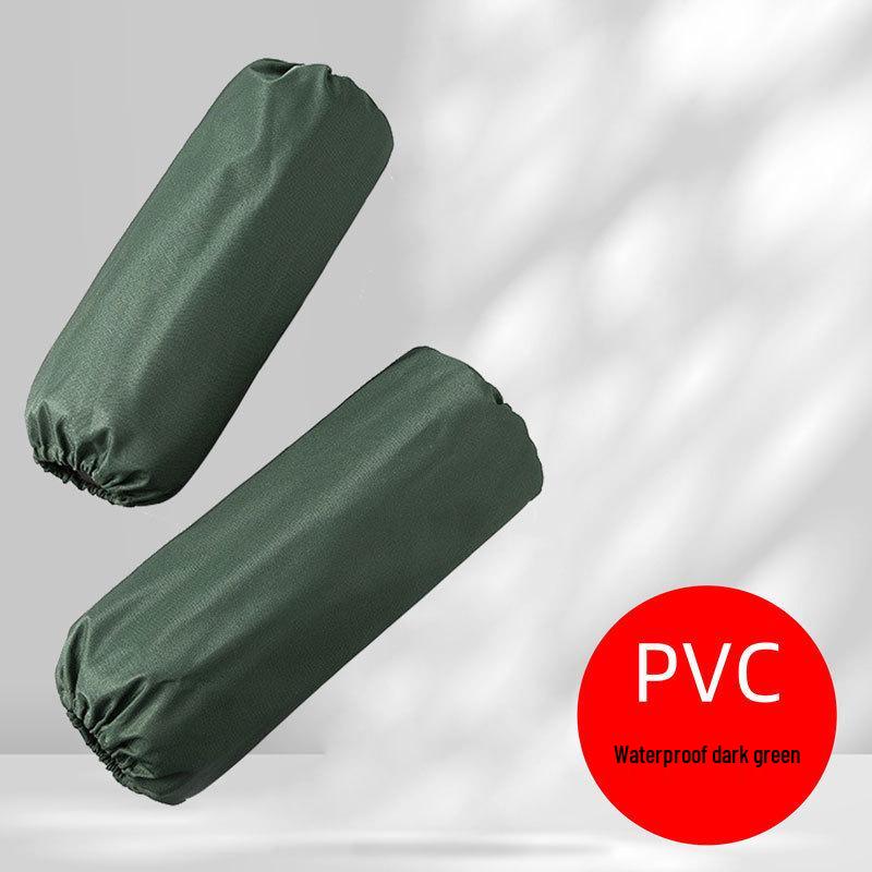 Vodotěsná a olejivzdorná restauranční zástěra s vlastním logem a koženým štítkem - Pracovní oděv do kuchyně odolný proti skvrnám