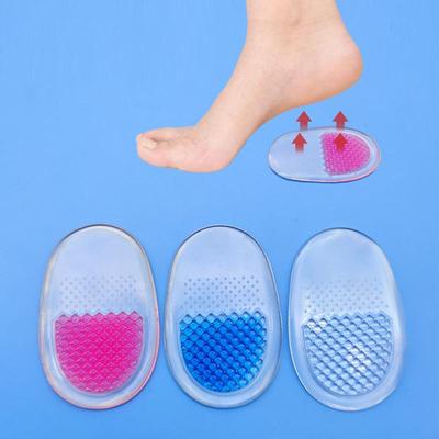 Transparente Gel-Fersenpolster: Weiches, Bequemes, Rutschfestes Kissen für Hohe Absätze