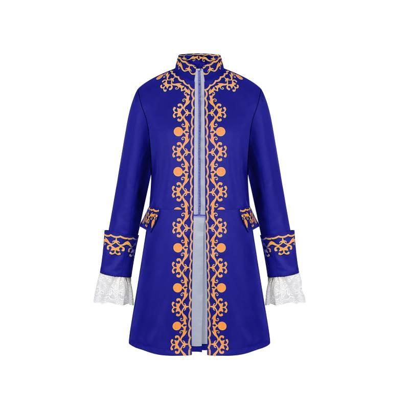 

Mens Tailcoat Medieval Jacket For Fantasy Cosplay Roleplay Costume Clothing XXL