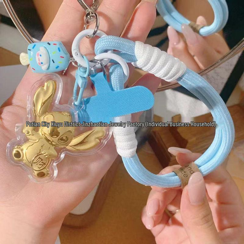 24K Gold Koala Pendant: Peace, Joy & Wealth Keychain Gift