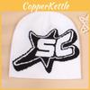Hip-hop Knitted Hat For Autumn Winter Warm Windproof Outdoor Couple Beanie