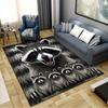 Raccoons and Sloth Carpet Rug for Living Room Bedroom Home Sofa Decoration,Kids Play Non-slip Floor Mat