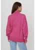 European & American Autumn/Winter Loose Cross-stitch Half-high Collar Sweater