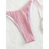 New Drawstring Strap Split Bikini Swimwear Bikini