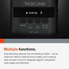 TASCAM DR-10X Plug-On Micro Linear PCM Digital Recorder XLR Microphone Compatible Black