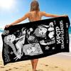 1Pc Kpop Demon Hunters Beach Towel Quick Dry Multiuse For Beach Pool Gym Yoga Home Travel Christmas Halloween Xmas Gift N1503