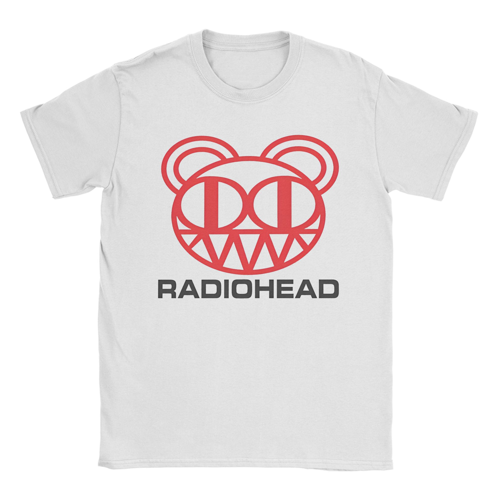 BenberFashion Rock Radiohead T-shirt 100% Katoen Casual T-shirts Ronde Hals The Bends Muziekalbum T-shirt Korte Mouw Kleding Zomer 3XL