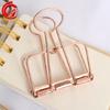14 Pcs Long Tail Binder Clips Hollow Out Document Clips Metal Wire Clips Stationary Clips for Office