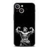 Phone Case For iPhone 16 15 14 13 12 11 Pro Max XS X XR SE 7 8 Plus Protective Shell Gym Fitness Bodybuilding iPhone 16e Cover