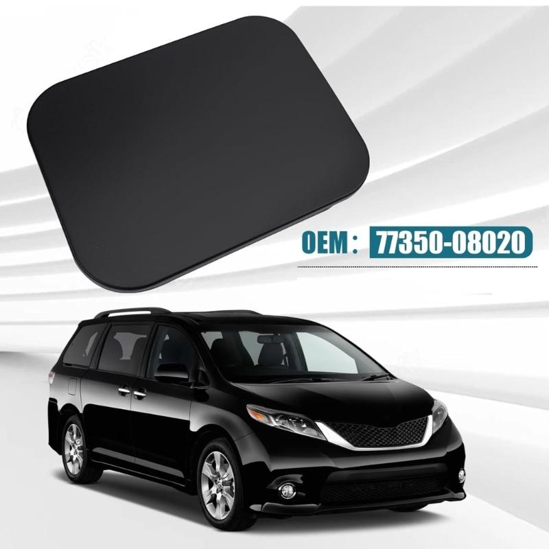 77350-08020 926-395 Fuel Filter Lid Gas Fuel Door Cover for 2011-2019 Gas Door Filler Lid Cover Replacement