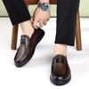 Fashion Soft Sole Comfortable Driving Shoes Mens Slip on Walking Shoes Men's Spring Luxury Brand Loafers Fashion Leather Casual Shoes