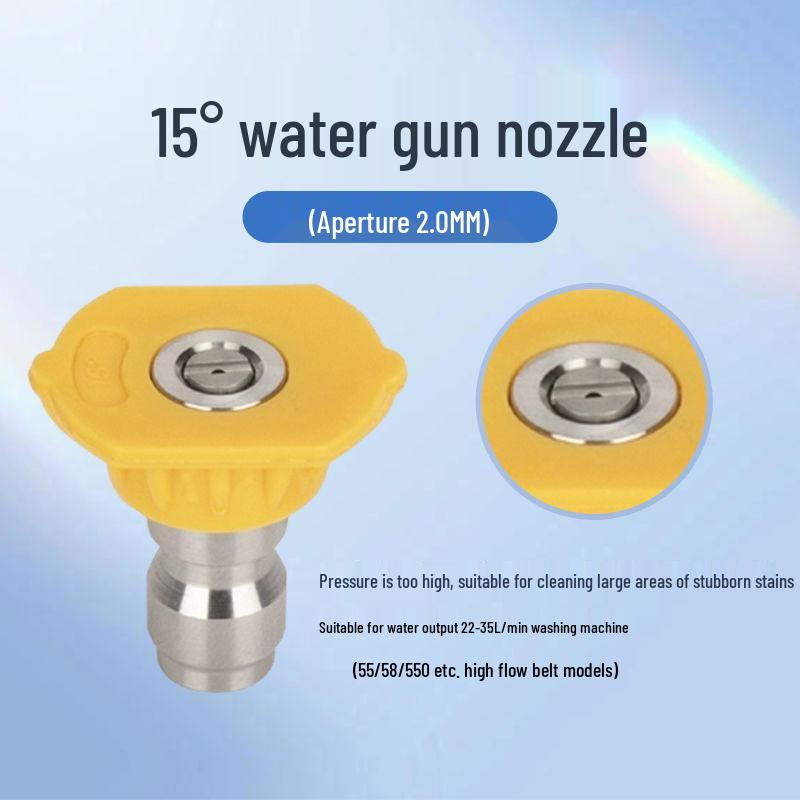 High-Pressure Car Washer Nozzle: Quick-Connect Water Gun for Home Cleaning
