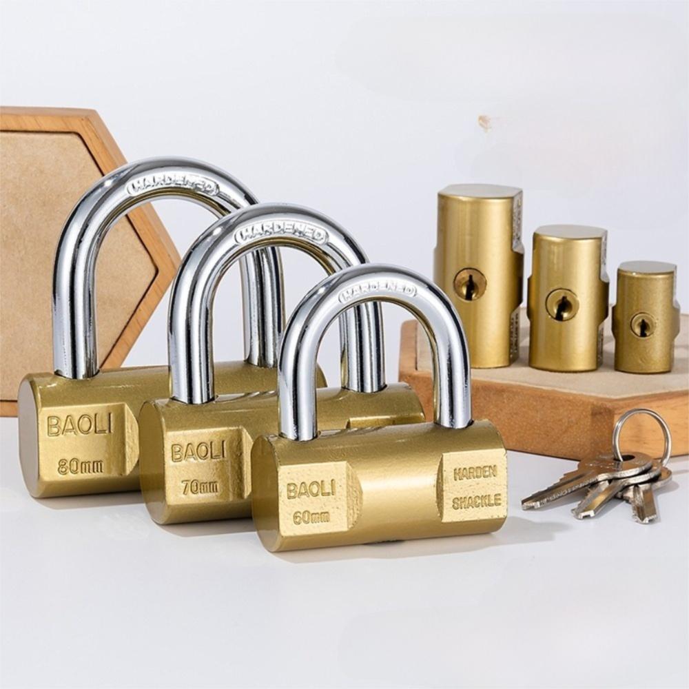 Waterproof Security Lock Metal Anti-theft Padlock Gate Locks Outdoor Gym Dormitory Cabinet Door