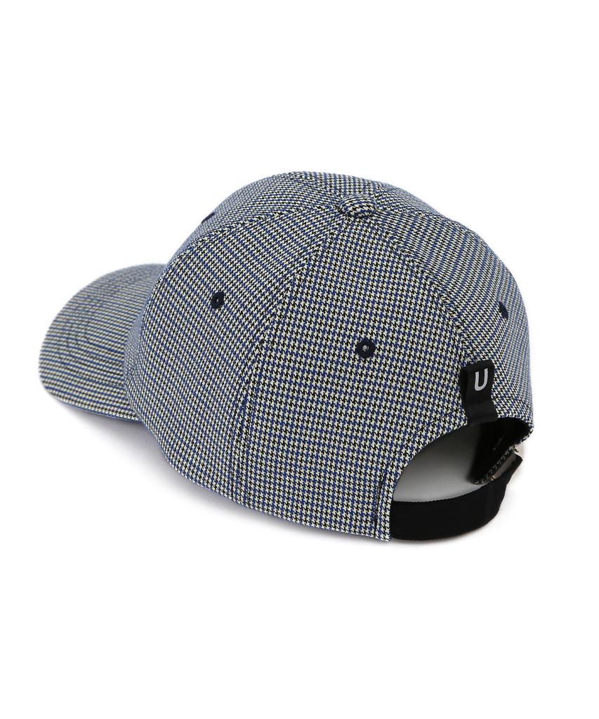 Eondeokeonteulol Check Pattern Ball Cap Multy Hound / Authentic Blue