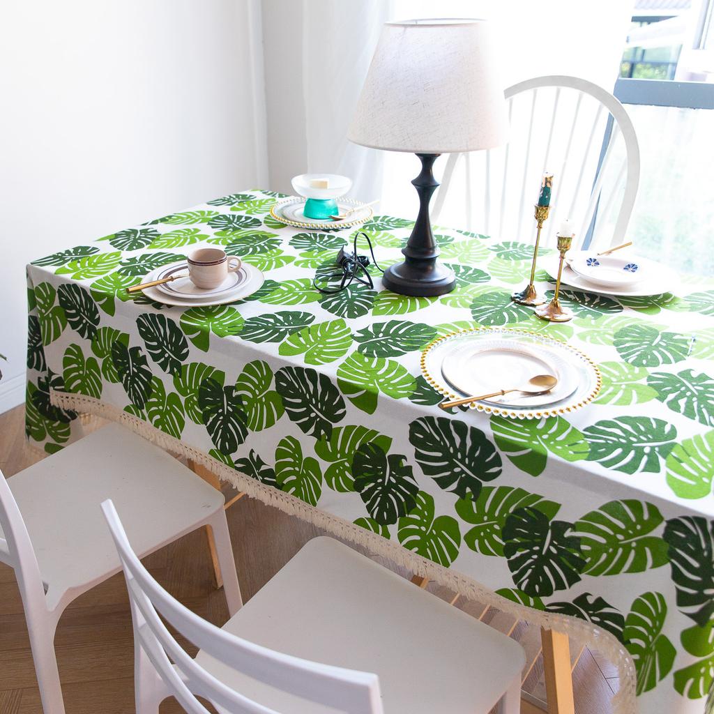 Small Fresh Modern Simple Plaid Tablecloth Dirt-Resistant Home Dust-Proof Table Mat Tablecloth Coffee Table Cloth Cover Cloth Decorative Tablecloth