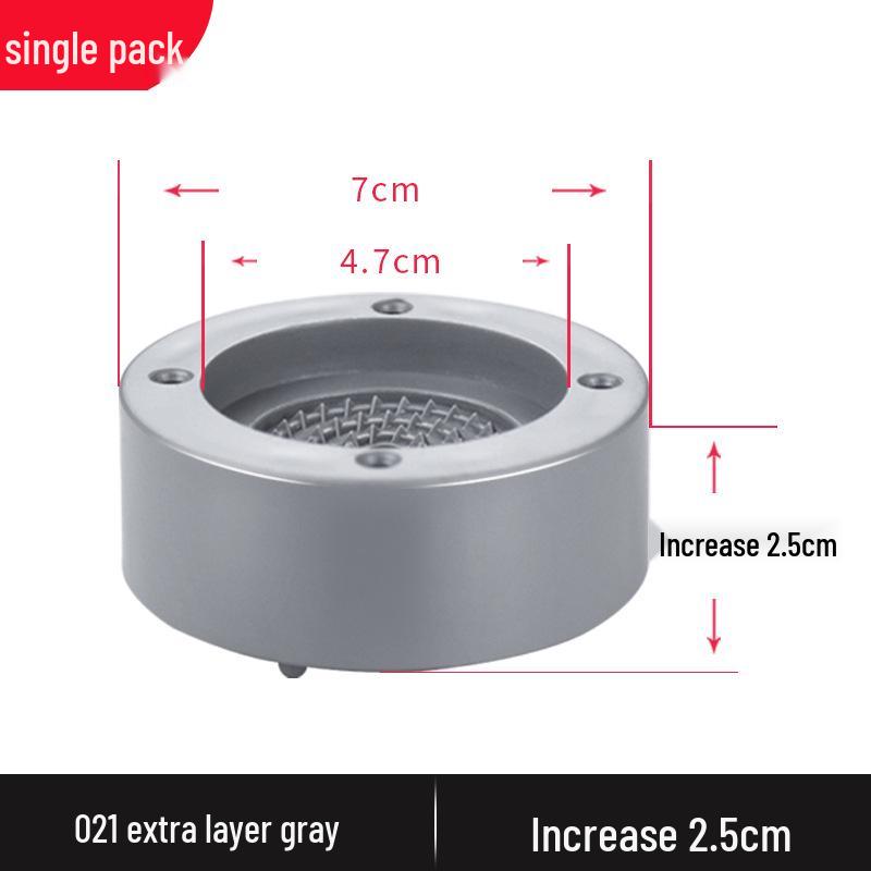 Adjustable Anti-Slip Washing Machine & Furniture Riser with Shock Absorbing Rubber Feet