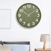 12 Zoll 30CM Leise Wanduhr, Kreativ und Modisch, Dreidimensionale Digitale Minimalistische Uhr für Zuhause Wohnzimmer