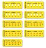 Heat Label 5 Point Display Label CR-D