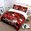 Merry Christmas and Happy New Year Bedding Bedding set (1 duvet cover, 2 pillowcases, duvet not included)