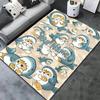 Penguin Cats Adventure Custom Name Carpet Rug For Living Room Bedroom Home Sofa Decoration Kids Play Nonslip Floor Mat