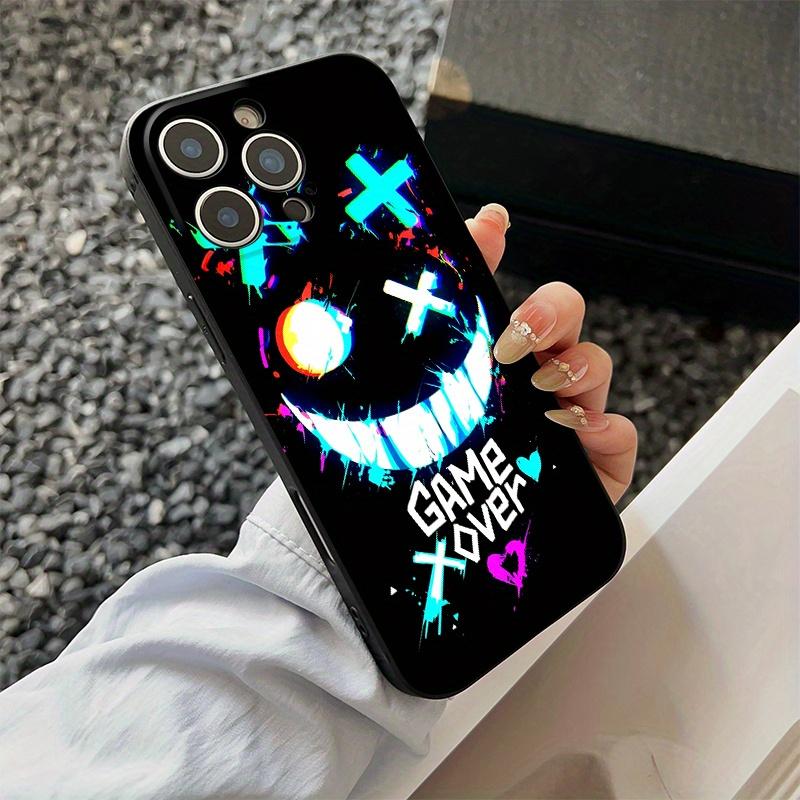 Phone Case Cover with  Game Over Design Compatible with Iphone Models