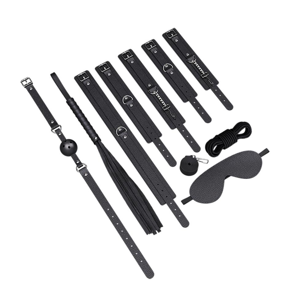 BDSM Adjustable Straps Bed Restraints Sex Bondage Kit For Couple Handcuffs Ankle Cuffs With Bondage Set SM Adult Games Sex Toys