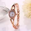 Femmes/filles montre-Bracelet à Quartz de luxe strass cristal dames robe Bracelet montres pour femmes
