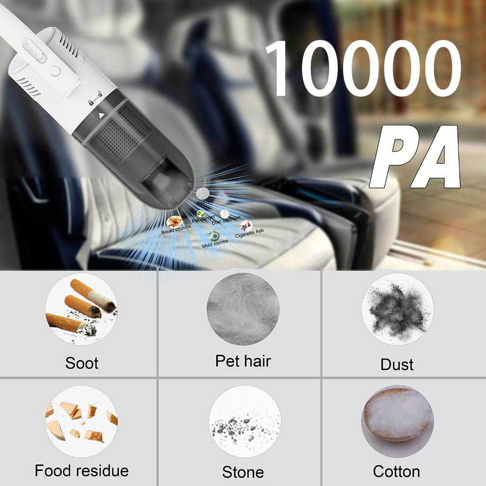 

TR-32 10000Pa Strong Suction Handheld Vacuum Cleaner Wired Dust Cleaner for Car Home Cleaning Type A