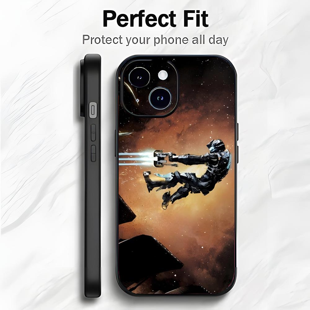 Scary Horror Game D-Dead Space Phone Case Phone Case Soft Packaging Lightweight For iPhone17 16 15 14 13ProMax