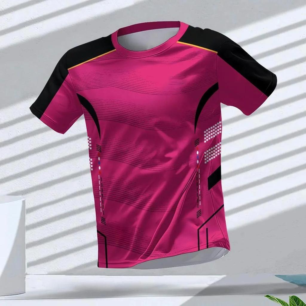 Men's T-shirts Sport Running T-shirt Men Quick-drying Breathable Short Sleeve Round Neck Gym Top Outdoor Workout Men Clothing