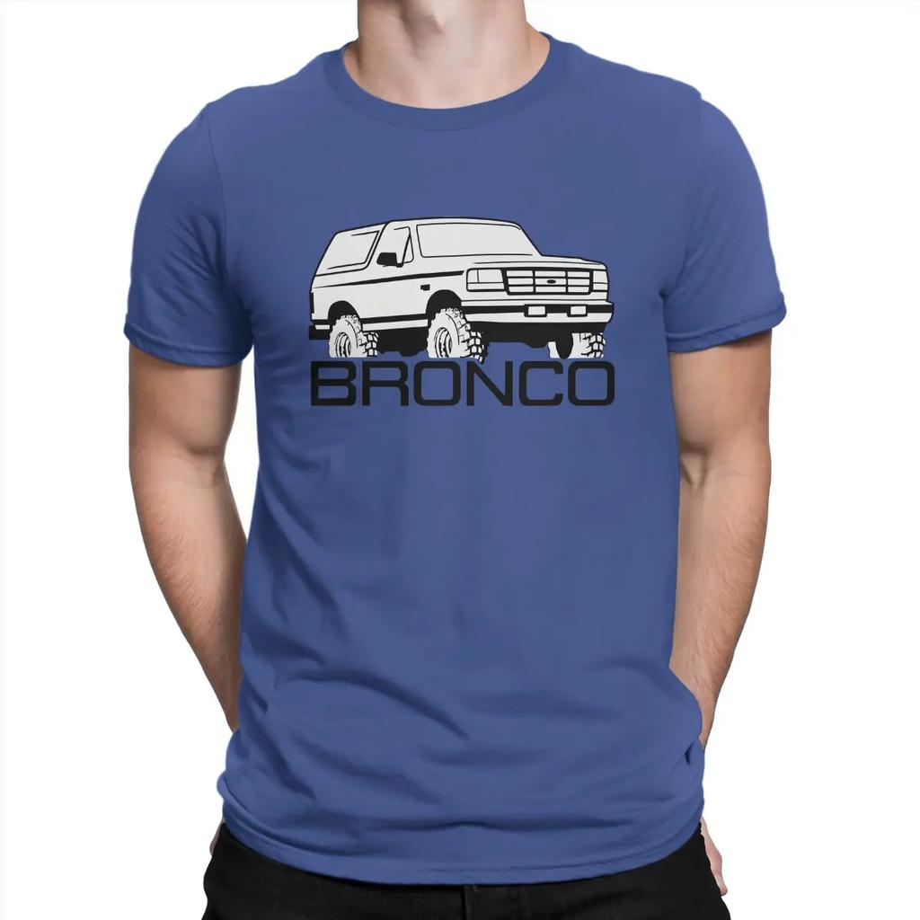 XLT Creative TShirt for 1992-1996 Ford Bronco Round Neck Basic T Shirt Hip Hop Gift Clothes OutdoorWear Unisex
