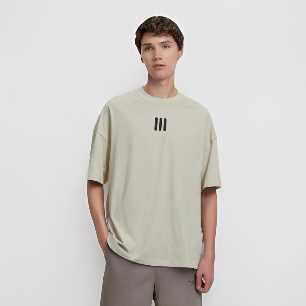Fear of God X Adidas Essentials Marley Tee Unisex Tops Beige FGA50-070JER-039