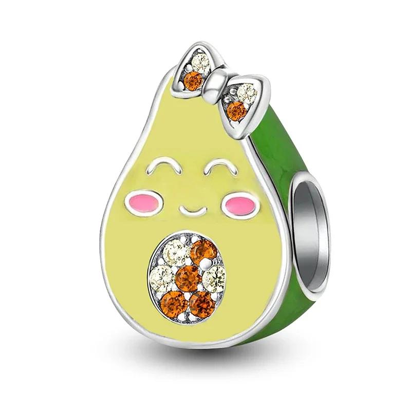 Copper Metal Cactus Tree of Life Butterfly Safety Charm Bead Components Bead Components Do It Yourself Bracelet High Quality Fine Jewelry Craft