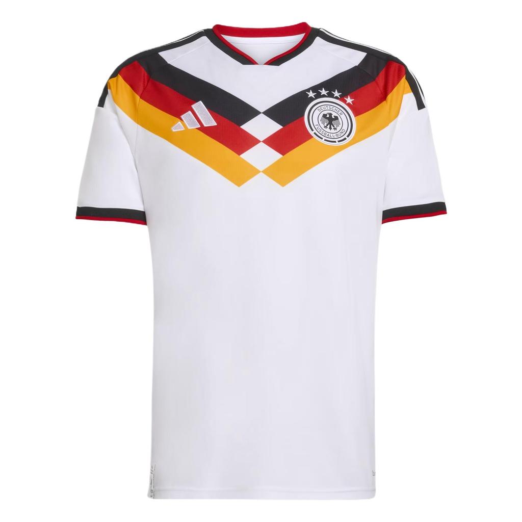 adidas Germany 26 Home Jersey Unisex Slim Fit Short Sleeve Soccer Tops White KD8363