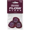 Jim Dunlop Flow Gloss 2.0 Picks, 550P200, 3-Piece Player's Pack (Authentic Japanese Product), Brown