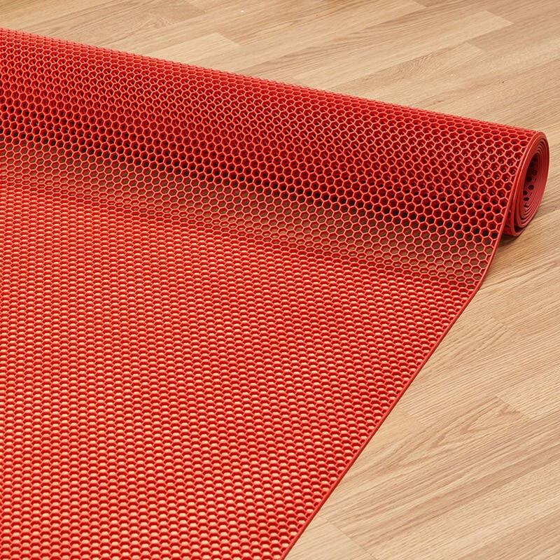 Zhuang Taitai Hexagonal Mesh PVC Anti-slip Floor Mat 0.9m x 10m Roll