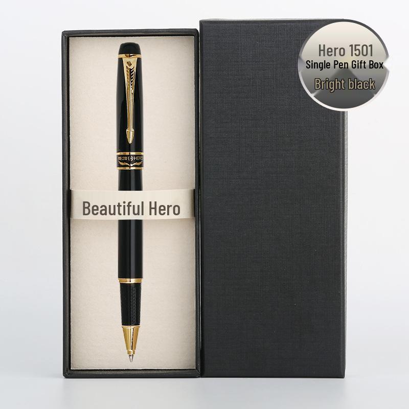 Hero Metal Fountain Pen Set - Business Office Signature Gift