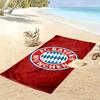 FC Bayern Munchen Print Beach Towel, Large Soft Quick Dry Towel for Beach Camping Swimming